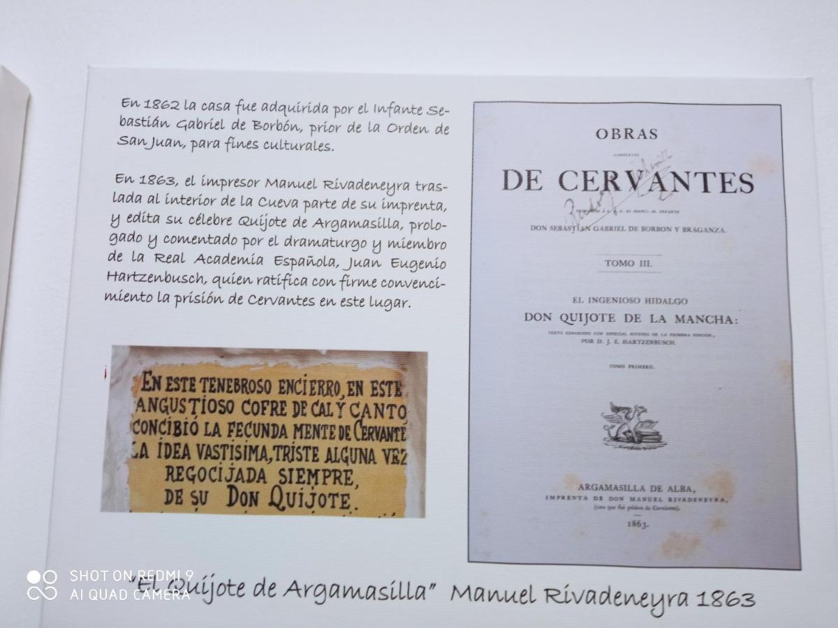Vivienda Vacacional El Molino Argamasilla de Alba מראה חיצוני תמונה